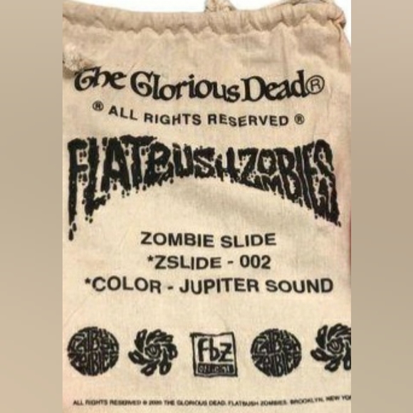 [SOLD] Flatbush Zombies Jupiter Sound Red Slide Sandals - Picture 14 of 15